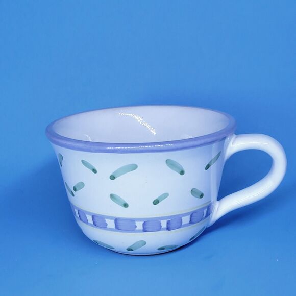 Williams Sonoma 3" H X 4 3/4"W Coffee Cup Mug VGC - Picture 1 of 8